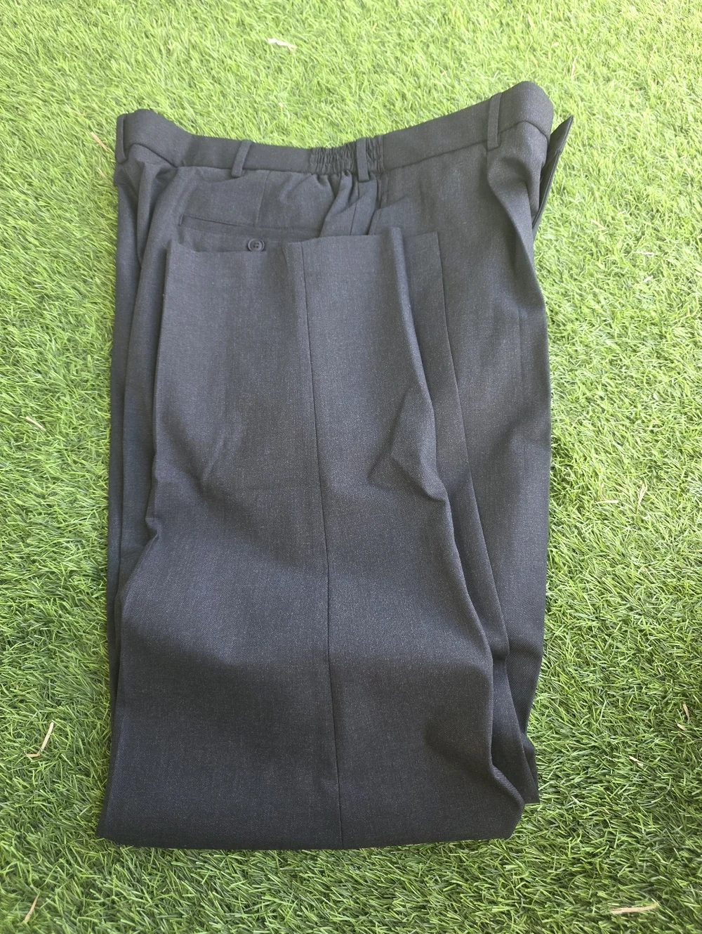 Tommy Hilfiger Mens Dress Pants 32x30 Stretch NWT Charcoal $95 MRSP Career